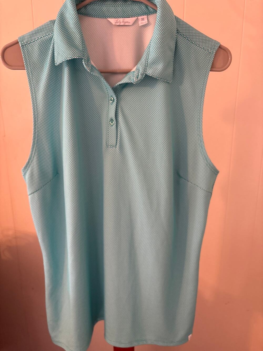 Lady Hagen Teal Golf Polo Top Sz XL